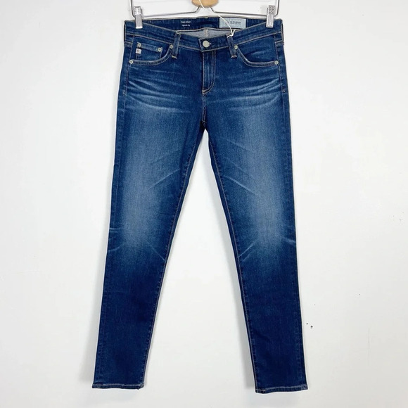 AG Adriano Goldschmeid Jeans Womens Size 28R The Stilt Cigarrette Leg NWT NEW - Picture 1 of 13